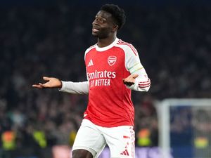 Supporting image for story: Bukayo Saka feels ‘blessed’ to make 300th Arsenal appearance in win at Brighton