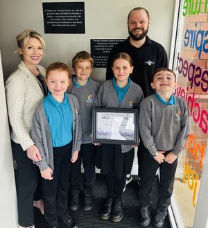 Tilstock CE Primary School has been awarded 'Champion School Status'