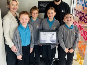Supporting image for story: North Shropshire primary school pupils strike a chord with music success