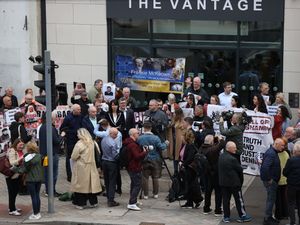Supporting image for story: Victims urge boycott of new Troubles legacy body during protest at its office