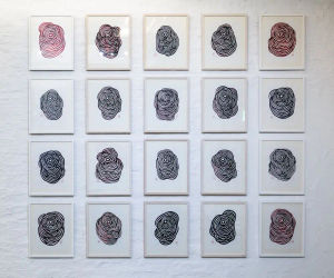 Ink Drawings by Witold Riedel