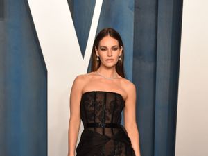 Supporting image for story: Lily James ‘still reeling’ from first Emmy nomination for Pam and Tommy