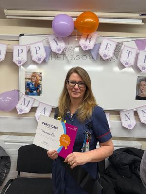 Supporting image for story: Highly respected ward manager retires from role after 34 years in NHS