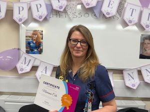 Supporting image for story: Highly respected ward manager retires from role after 34 years in NHS