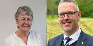 Shropshire Council leader Heather Kidd (left) and West Mercia Police & Crime Commissioner John Campion (right) have clashed over how rural crime is being tackled. Picture: Shropshire Council/OPCC