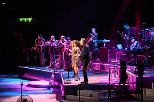 Neil Diamond performs at Arena Birmingham. Picture: Chris Rawlins