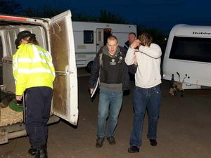 Supporting image for story: 100 officers swoop on suspects wanted over 69 burglaries in Midlands