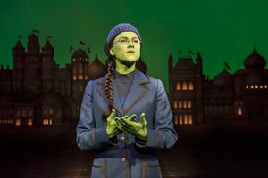 Amy Ross (Elphaba). Photo by Matt Crockett