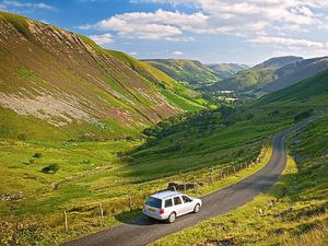 Supporting image for story: Mid Wales in pole position for open road driving