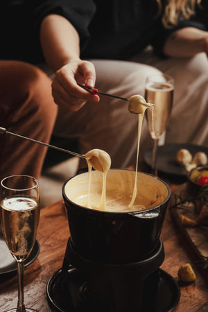 Fondue at Vagabond wine bar in Birmingham