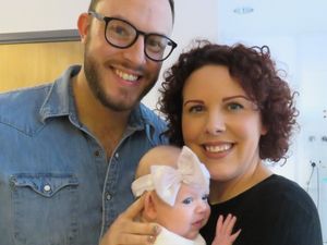 Supporting image for story: 'They are all our heroes': Telford hospital staff thanked for saving mum and baby daughter