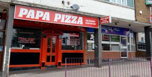 Takeaways in Church Street, Brierley Hill