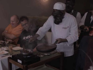 Supporting image for story: Too hot to handle: Diners flee Cannock restaurant during preparation of one of world's hottest dishes