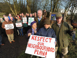 Supporting image for story: Wind turbine developers threaten to ban walkers from Shropshire's Wenlock Edge beauty spot