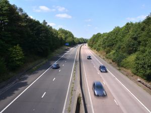 Supporting image for story: Woman hurt in crash on M54 at Telford