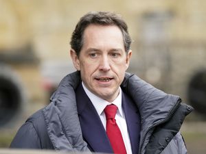 Supporting image for story: Bertie Carvel and Lydia Leonard seen filming The Crown at Winchester Cathedral