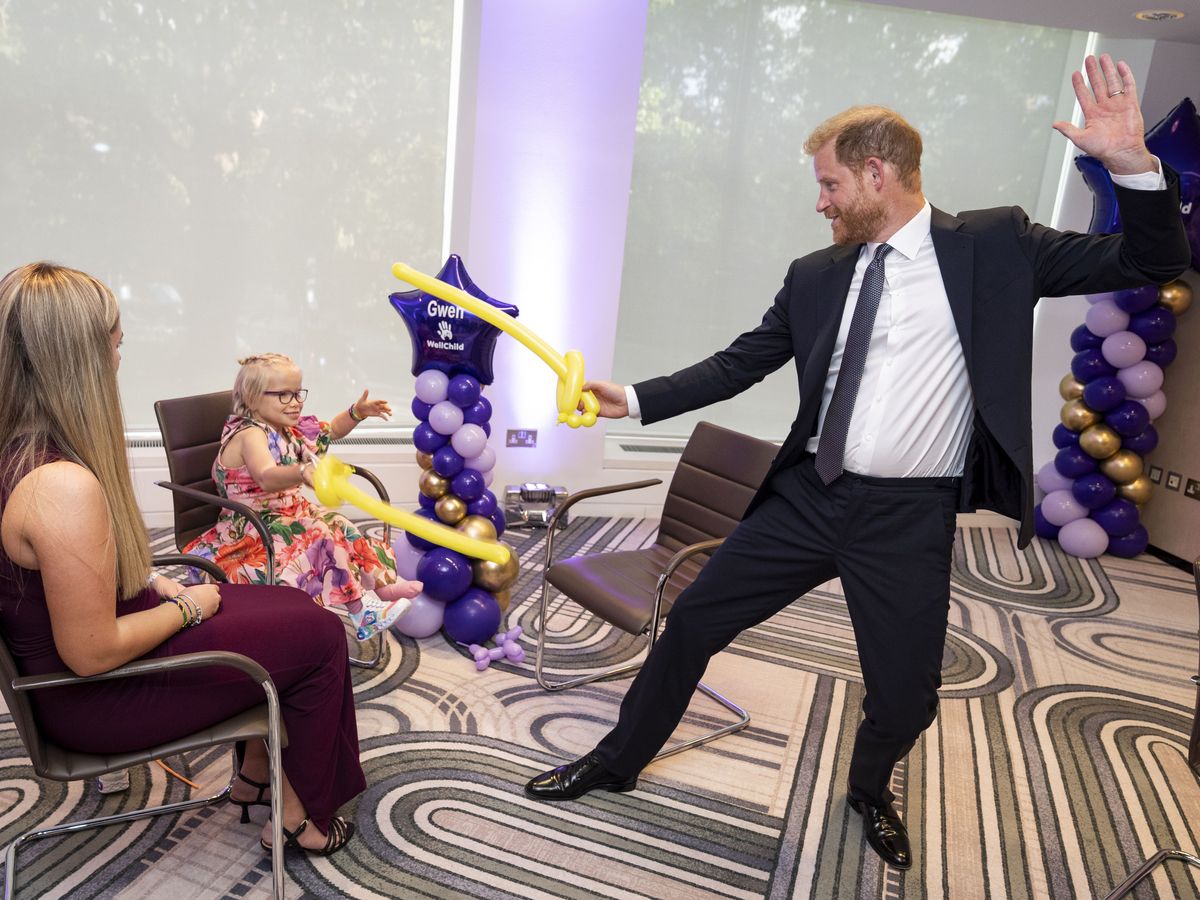 Duke of Sussex speaks about &lsquo;challenging&rsquo; relationships at Wellchild awards