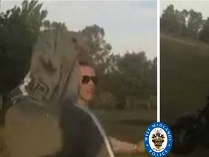 Supporting image for story: Police appeal to track down bikers damaged Brandhall Golf Course