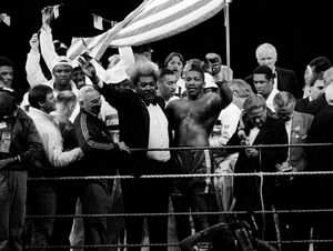 The last American world heavyweight champion to retain his title in England - Tim Witherspoon in 1986.