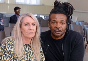 Owen George Howell and his partner Karen Brown attended the meeting