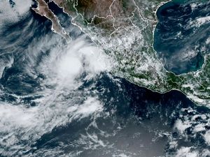 Supporting image for story: Tropical storm forms in Pacific off Mexico and heads towards Los Cabos resorts