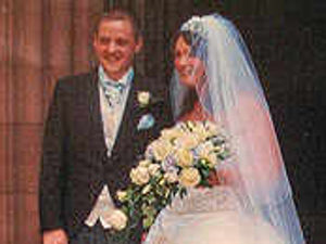 Supporting image for story: Couple salvage big day after hotel fire