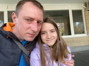 Supporting image for story: Ukrainian family moved to tears by fundraiser to help diabetic daughter