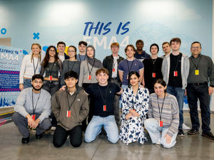 Supporting image for story: University of Birmingham students enjoy behind-the-scenes tour at Amazon