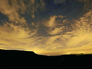 Supporting image for story: Starry, starry night over Shropshire