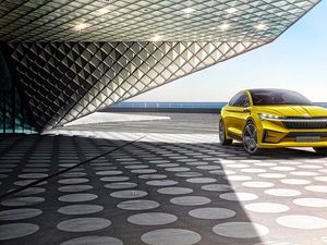 Supporting image for story: Skoda previews first EV with Vision iV concept