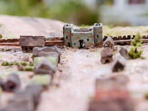 Supporting image for story: Bridgnorth as you've never seen it before as historian produces stunning 1/750 scale model