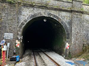 Supporting image for story: Rail services on vital link line from Wales to the Midlands are back on track as tunnel work ends