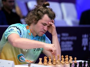 Supporting image for story: Chess grandmaster Magnus Carlsen forced into draw in game against ‘the world’