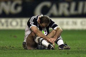 Alan Shearer was crestfallen at the final whistle