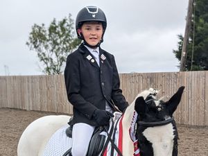 Supporting image for story: Stafford schoolboy vying for three British under-21 equestrian titles