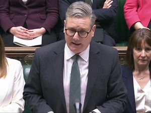 Sir Keir Starmer speaking from despatch box at Prime Minister’s Questions