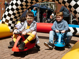 Supporting image for story: Local companies get involved at university's family and community day