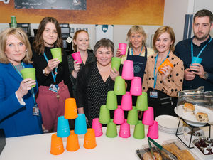 Supporting image for story: Hospital supports Oswestry's reusable cup scheme