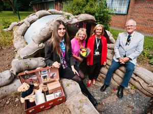 Supporting image for story: Pupils bringing history to life with creation of historic bomb shelter