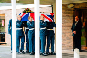Ron Smyth's funeral