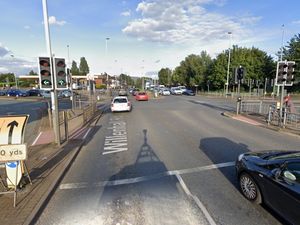 Supporting image for story: Burst water main causes delays on Willenhall Road