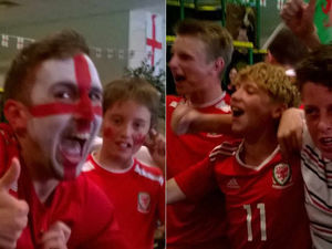 Supporting image for story: Euro 2016: England 2 Wales 1 as it happened in the Shropshire fanzone