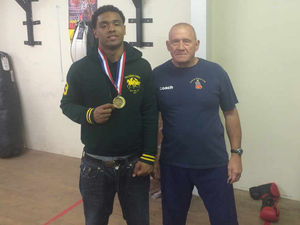 Supporting image for story: Coree Clarke just gold at the Three Nations