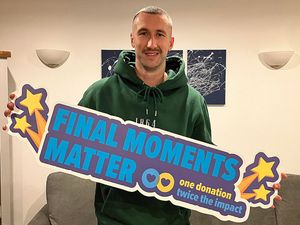 Supporting image for story: 'The last moments of a child’s life should be precious' - Wrexham striker backs hospice campaign - and you can too