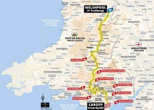 Stage three of the Tour de France will start in Welshpool and wind its way down through Powys before finishing in Cardiff. TdF