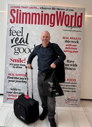 Terry at Slimming World Head Office training