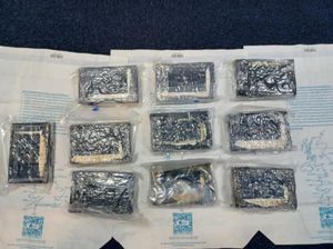 Cocaine found in the back of Etheridge's car