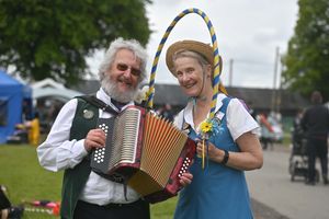 Ray and Bev Langton from Shropshire Morris