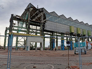 Supporting image for story: New images show former General Electric site being cleared for hundreds of homes