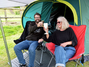 Supporting image for story: Campsite flourishing ahead of big week of arrivals